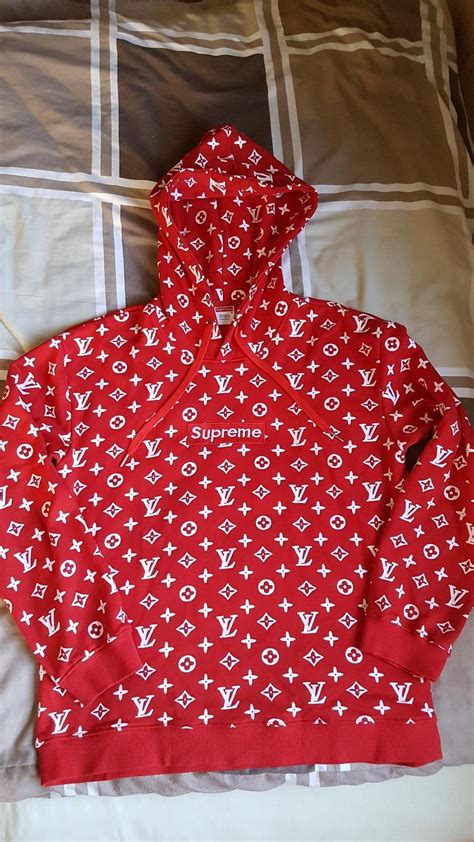 louis vuitton supreme mikina|supreme x louis vuitton jacket.